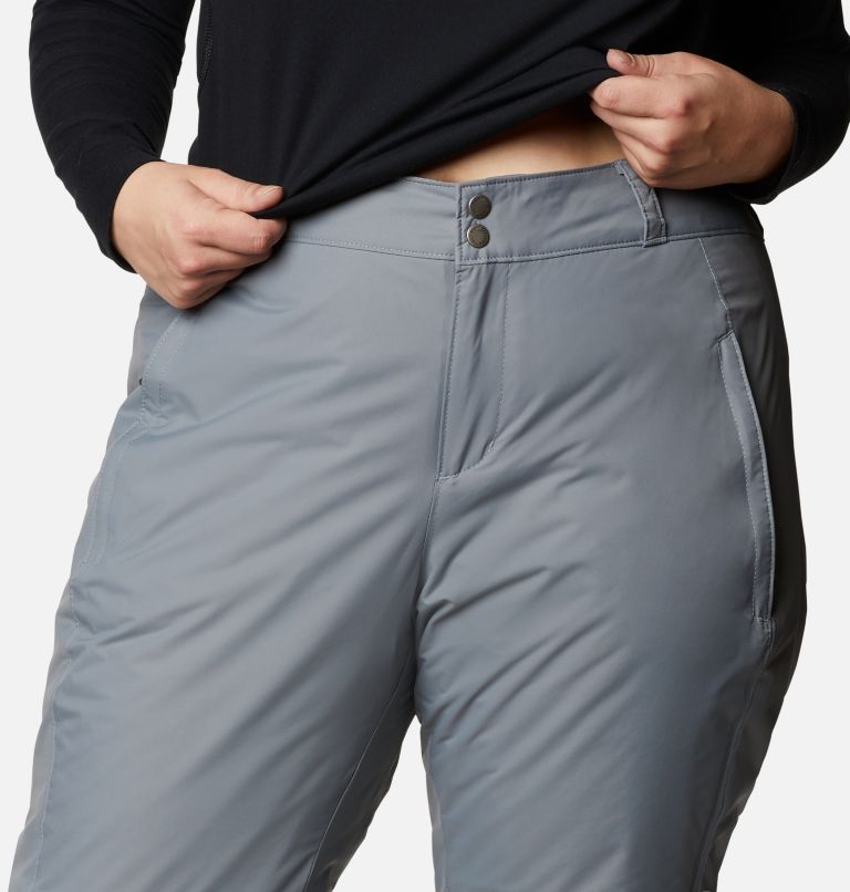 Thumbnail: Women's Modern Mountain 2.0 Insulated Ski Pants - Plus Size, Color: Grey Ash, image 4