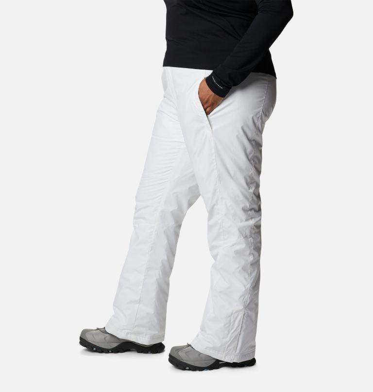 Women's Modern Mountain 2.0 Insulated Ski Pants - Plus Size, Color: White, image 3