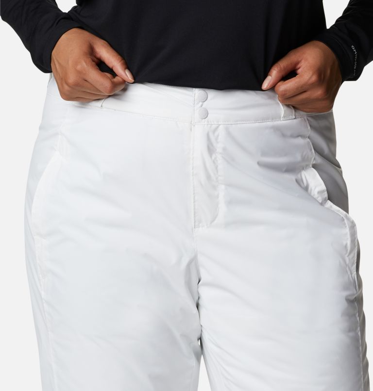 Women's Modern Mountain 2.0 Insulated Ski Pants - Plus Size, Color: White, image 4