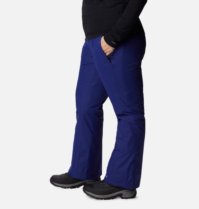 Thumbnail: Women's Modern Mountain 2.0 Insulated Ski Pants - Plus Size, Color: Dark Sapphire, image 3