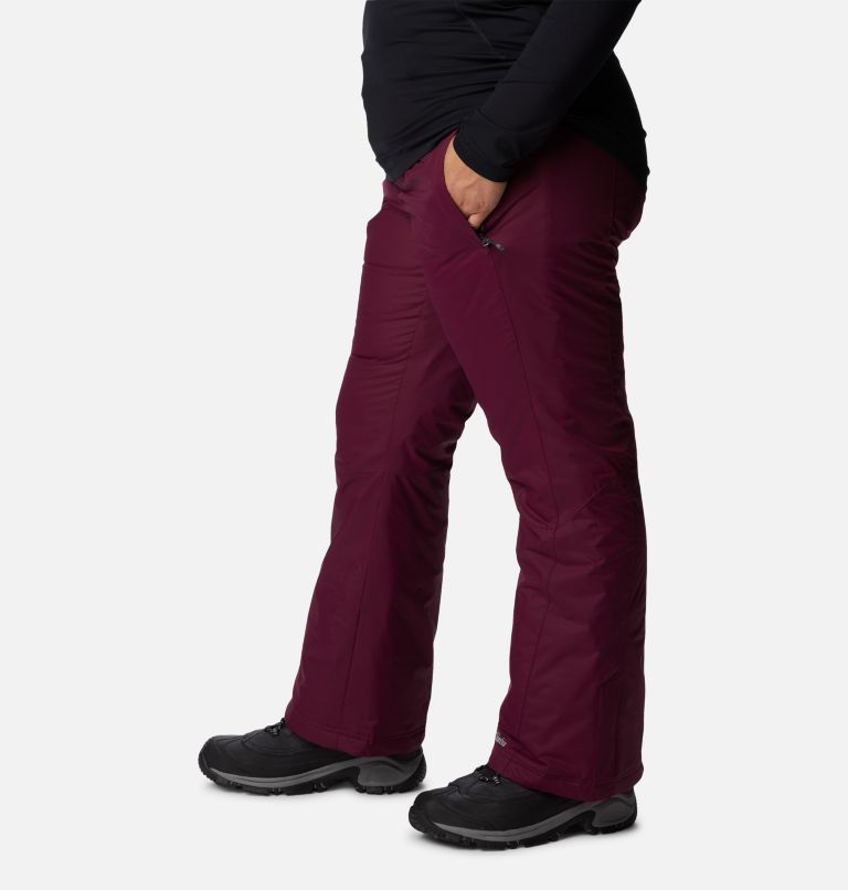 Women's Modern Mountain 2.0 Insulated Ski Pants - Plus Size, Color: Marionberry, image 3