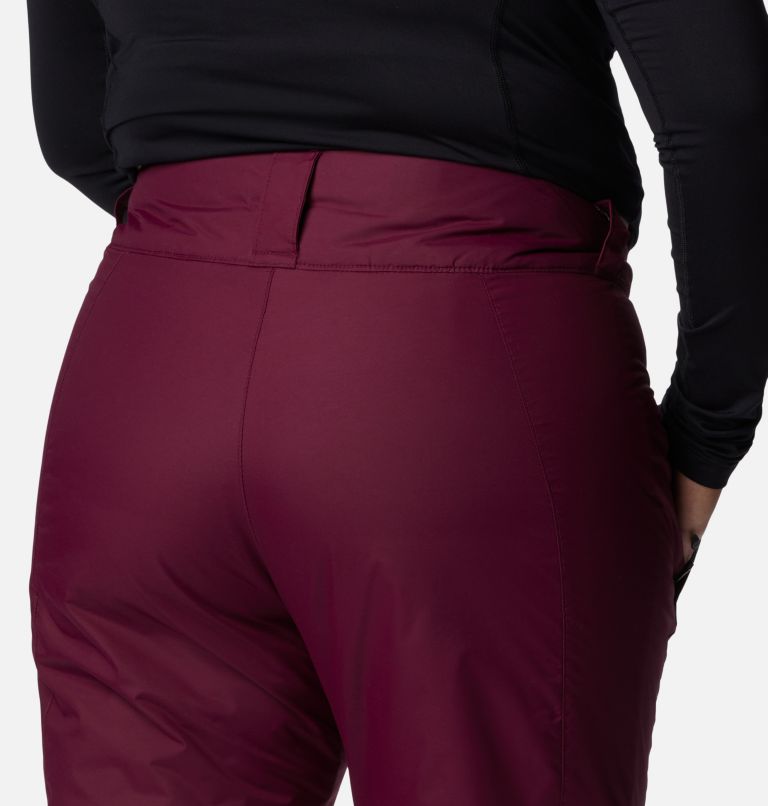 Thumbnail: Women's Modern Mountain 2.0 Insulated Ski Pants - Plus Size, Color: Marionberry, image 5