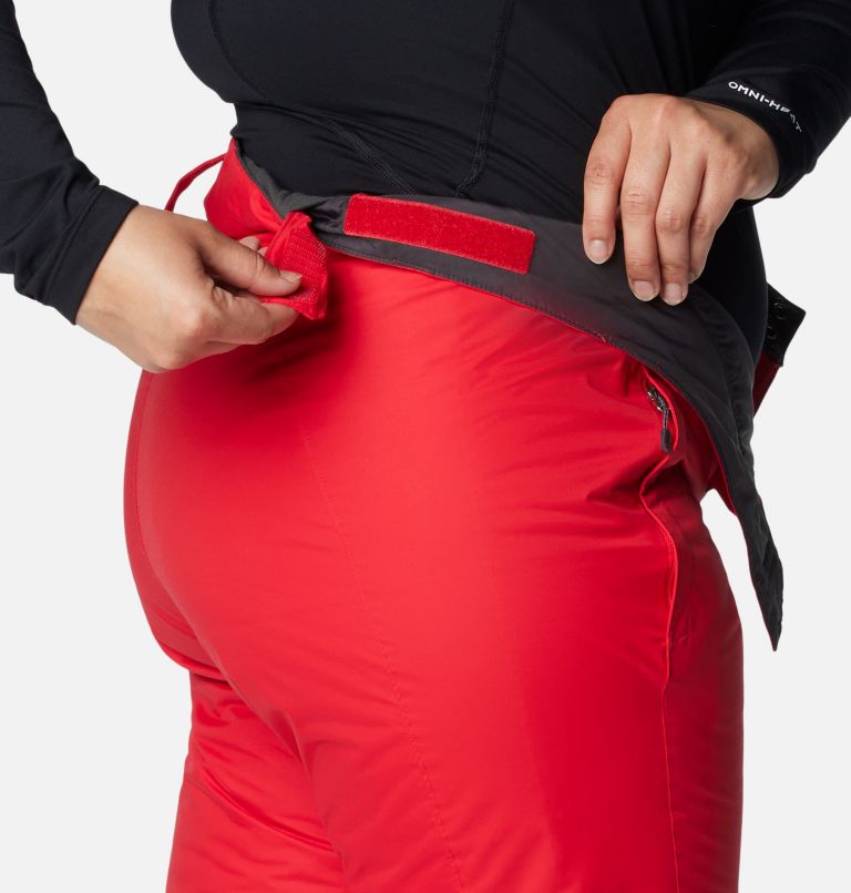 Thumbnail: Women's Modern Mountain 2.0 Insulated Ski Pants - Plus Size, Color: Red Lily, image 6