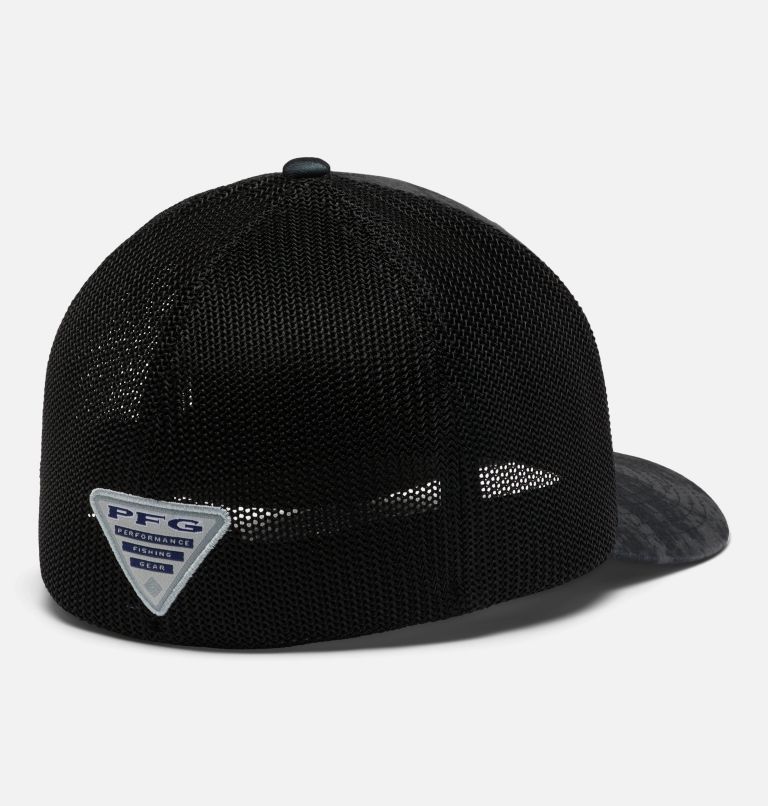 PFG Camo Mesh Ball Cap, Color: Black PFG Camo