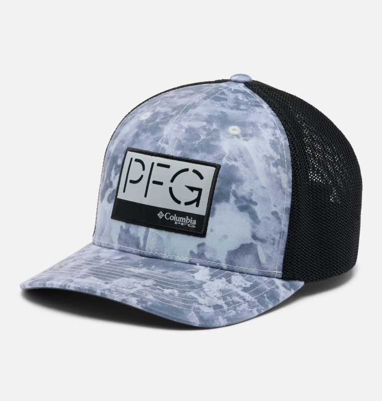 Casquette PFG Camo Mesh Ball, Color: Cool Grey Seamoss Print, image 1