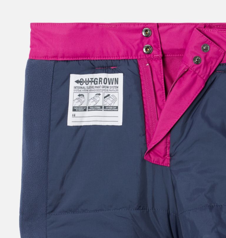 Kids' Freestyle II Insulated Snow Pants, Color: Wild Fuchsia, image 3