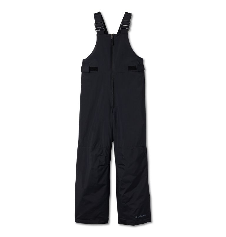 Kids' Snowslope II Insulated Ski Bib, Color: Black, image 1