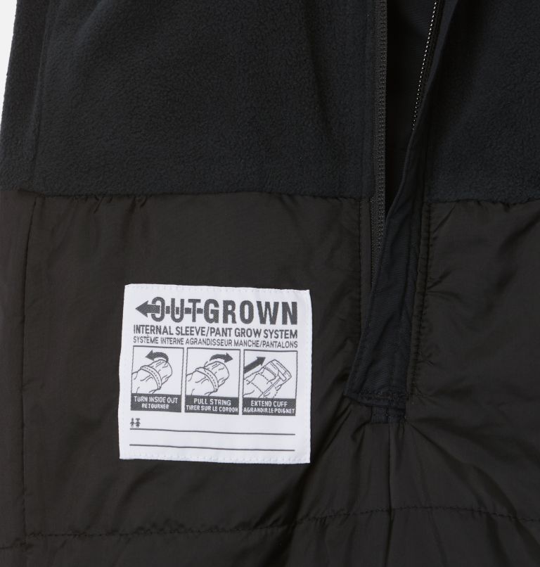 Toddler Snowslope II Insulated Ski Bib, Color: Black B, image 4