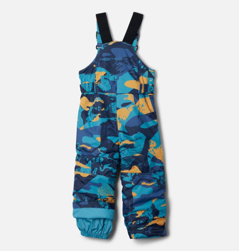 Toddler Snowslope II Insulated Ski Bib, Color: Shasta Geoglacial, image 2