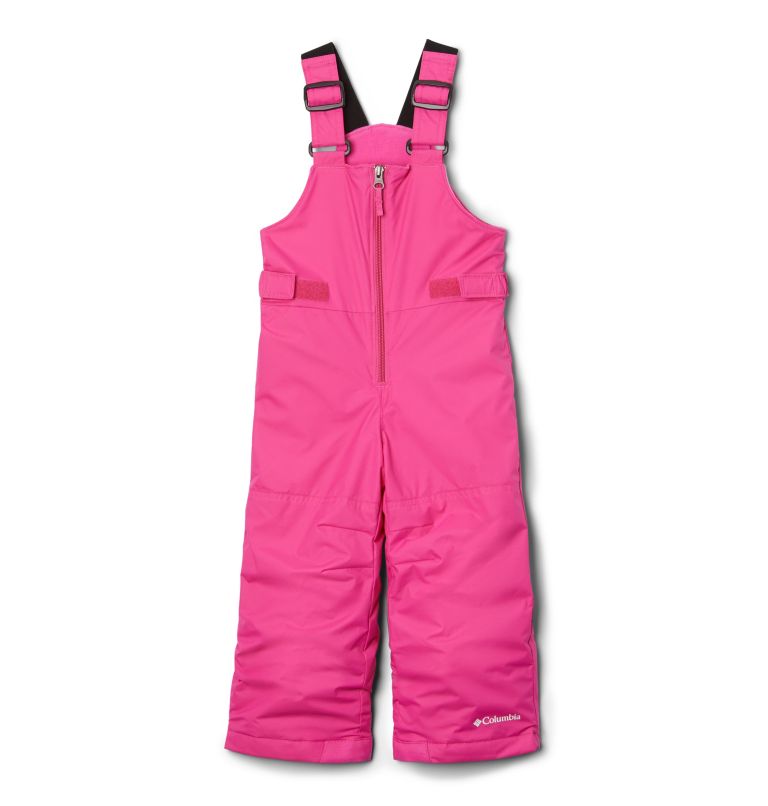 Thumbnail: Toddler Snowslope II Insulated Ski Bib, Color: Pink Ice, image 1