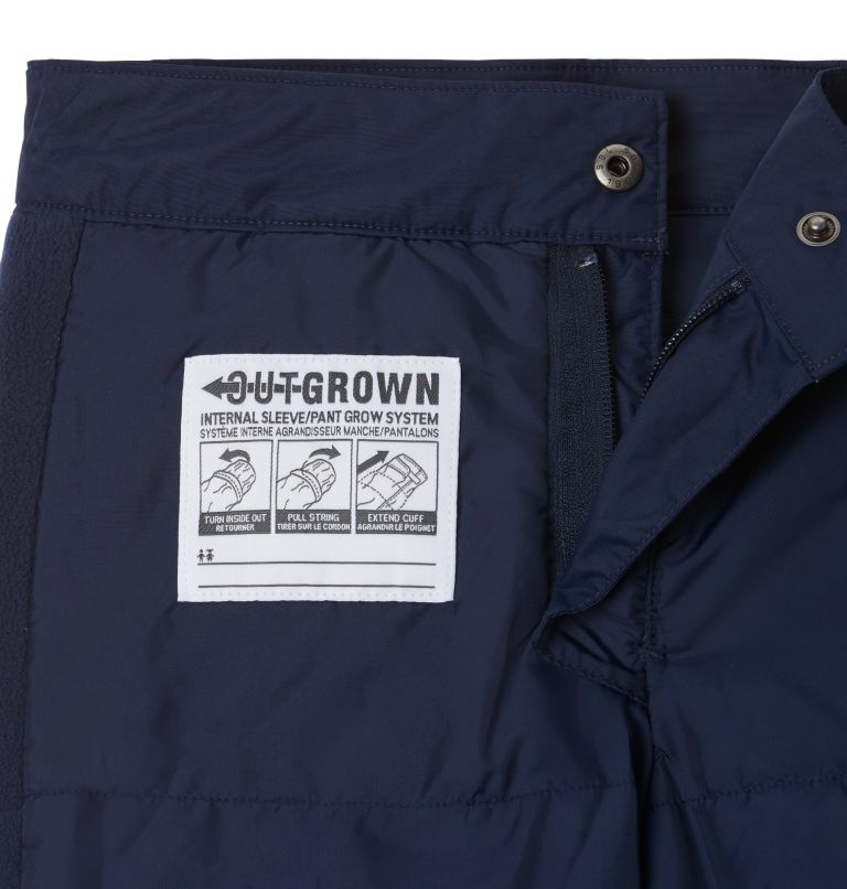 Thumbnail: Boys' Ice Slope II Insulated Ski Pants, Color: Collegiate Navy, image 4