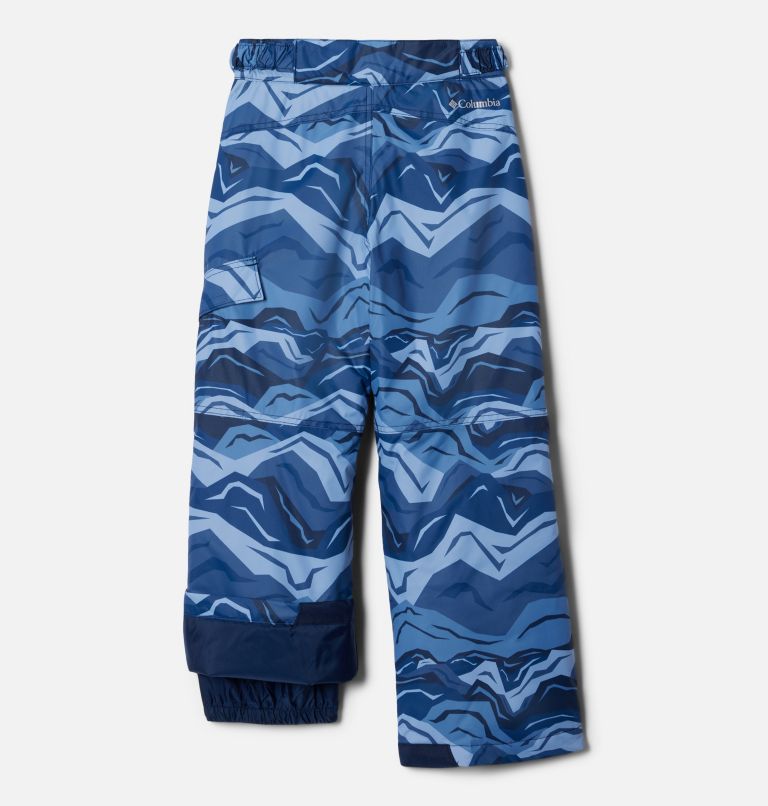 Thumbnail: Boys' Ice Slope II Insulated Ski Pants, Color: Collegiate Navy Tectonic, image 2