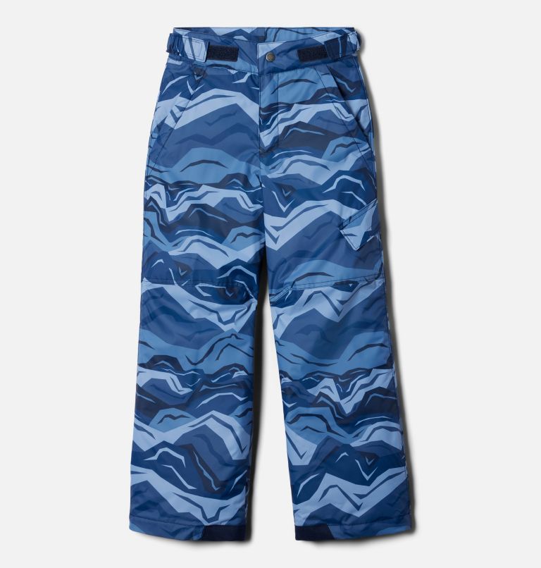 Thumbnail: Boys' Ice Slope II Insulated Ski Pants, Color: Collegiate Navy Tectonic, image 1