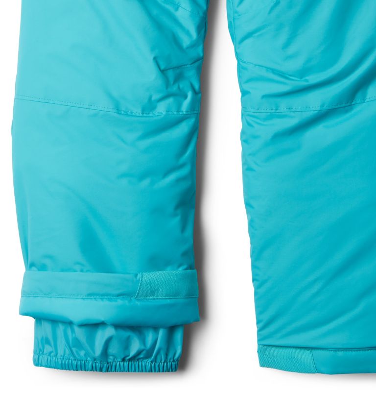 Girls' Starchaser Peak Insulated Ski Pants, Color: Geyser, image 3