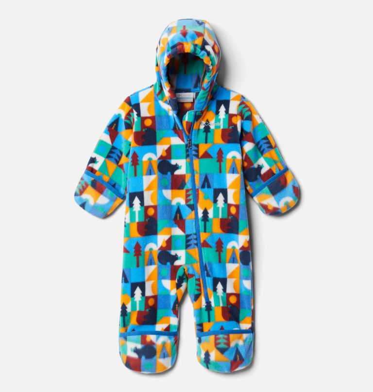 Infant Snowtop II Bunting, Color: Bright Indigo Bearly There, image 3