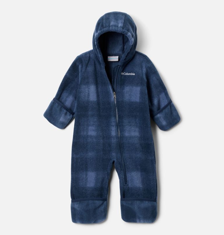 Infant Snowtop II Bunting, Color: Collegiate Navy Omblur, image 3