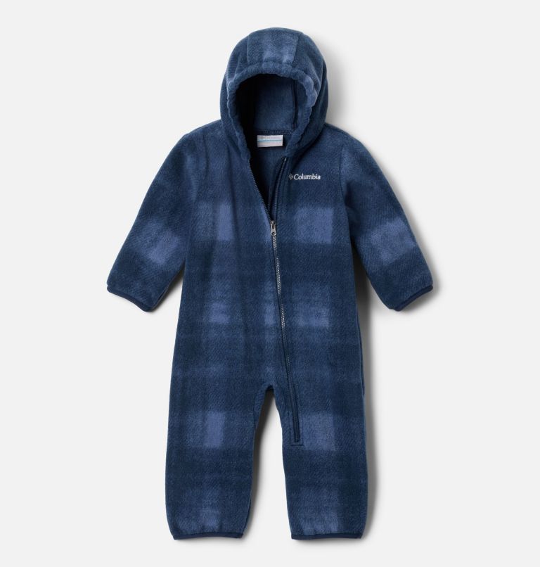 Infant Snowtop II Bunting, Color: Collegiate Navy Omblur, image 1