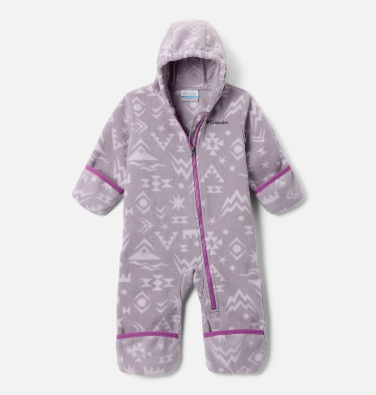 Infant Snowtop II Bunting, Color: Shale Purple Peaked Tonal, image 3