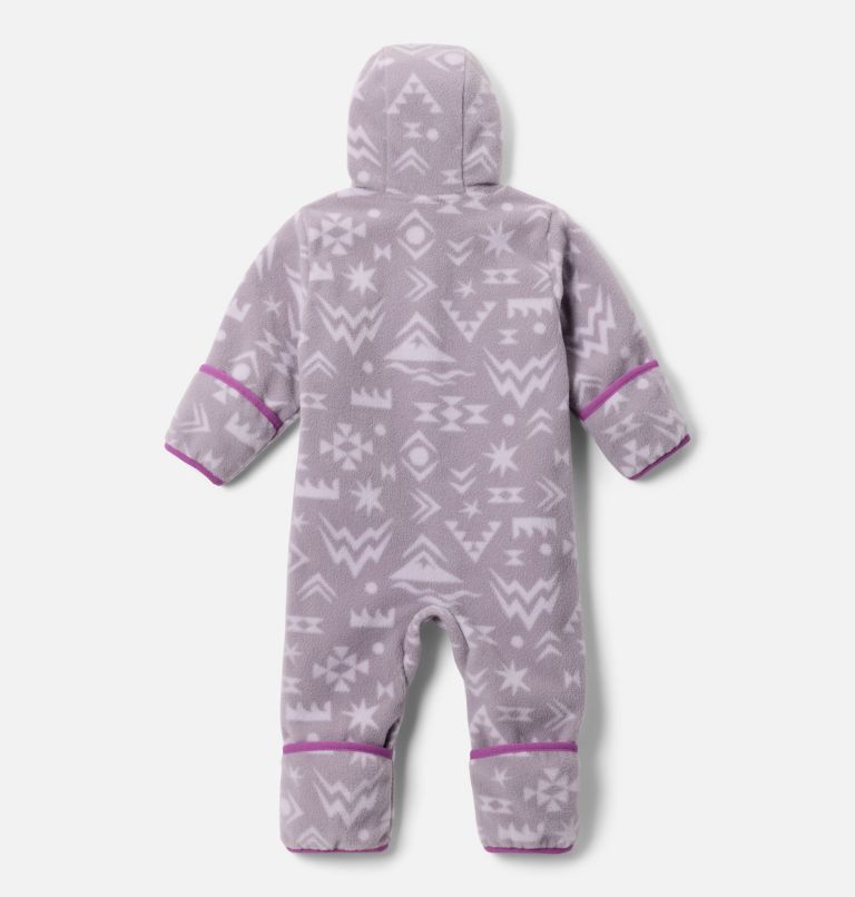 Infant Snowtop II Bunting, Color: Shale Purple Peaked Tonal, image 2