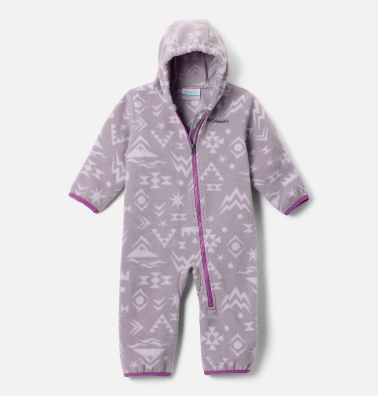 Infant Snowtop II Bunting, Color: Shale Purple Peaked Tonal, image 1