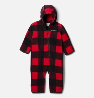 Photos - Ski Wear Columbia Infant Snowtop II Bunting- RedPlaid 