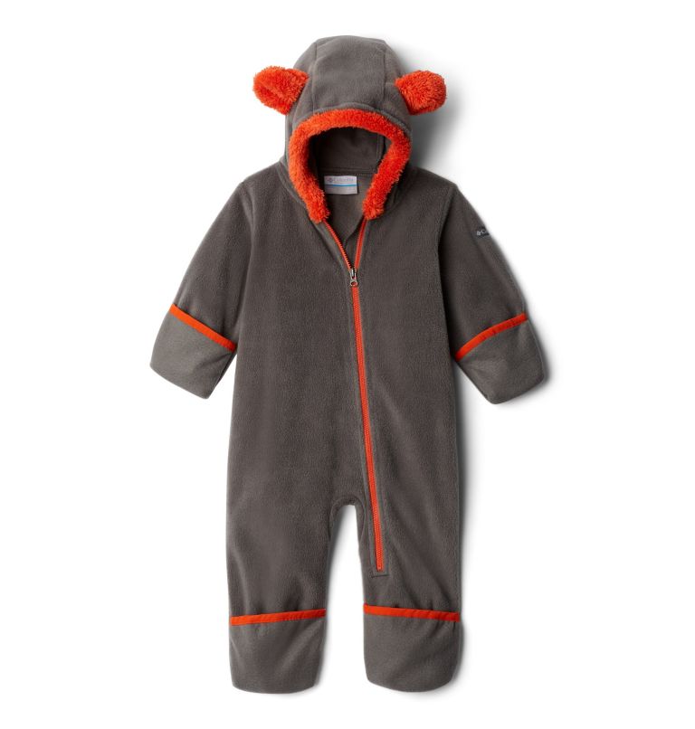 Infant Tiny Bear II Bunting, Color: Grill, State Orange, image 2