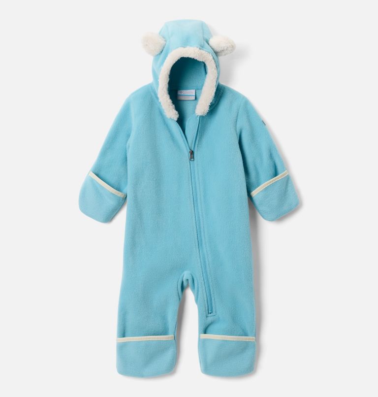 Infant Tiny Bear II Bunting, Color: Vintage Blue, Chalk, image 3