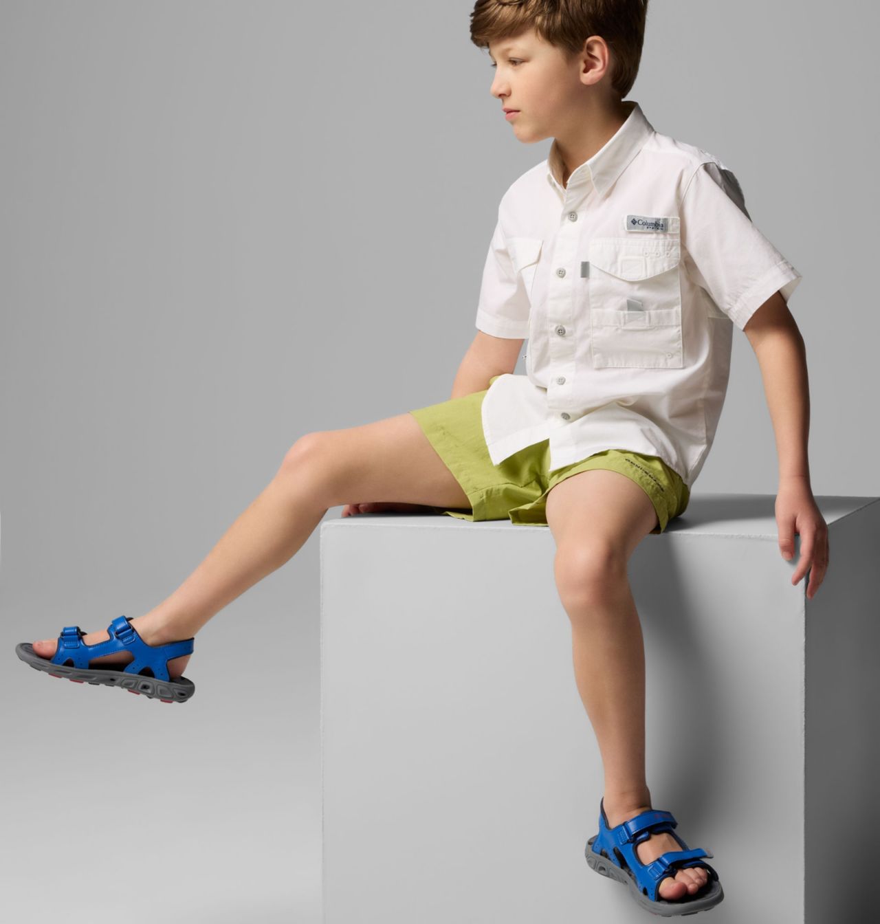 Boys’ PFG Bonehead™ Short Sleeve Shirt | 100 | L 7