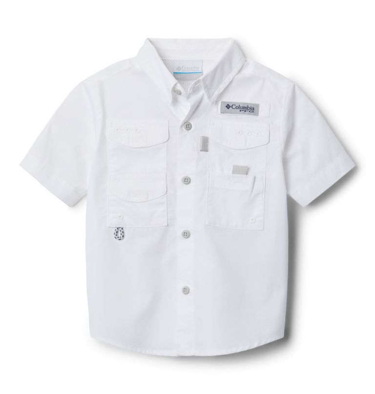 Columbia Bonehead SS Shirt - Boys Toddler 2T / White