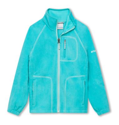 Polaire Zipp&eacute;e Fast Trek&trade; II Junior Fast Trek&trade; II Full Zip | 337 | M, Geyser, Spray, front
