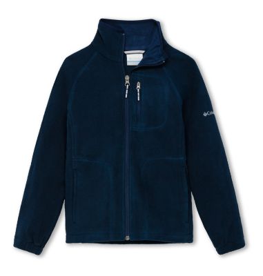 Polaire Zipp&eacute;e Fast Trek&trade; II Junior Fast Trek&trade; II Full Zip | 082 | L, Collegiate Navy, front
