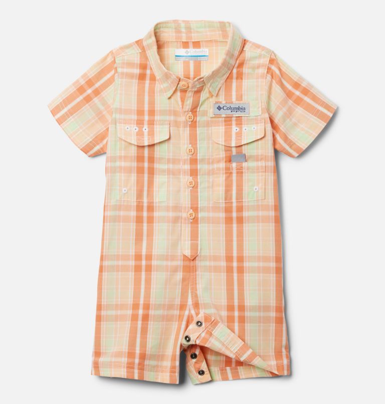 Columbia Infant PFG Bonehead Romper - 3/6 - Orange