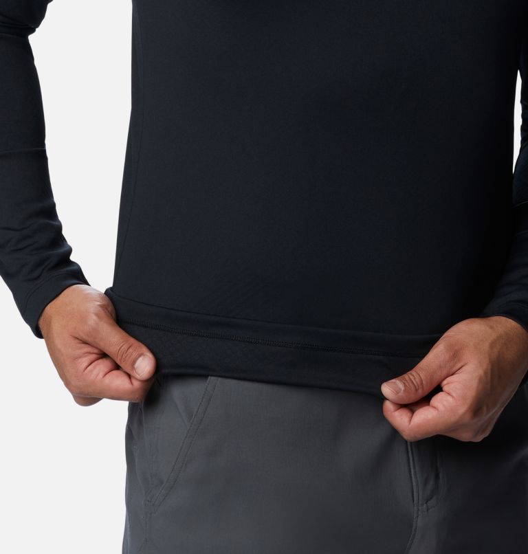 Men's ZERO Rules Technical Long Sleeve Shirt, Color: Black, image 5