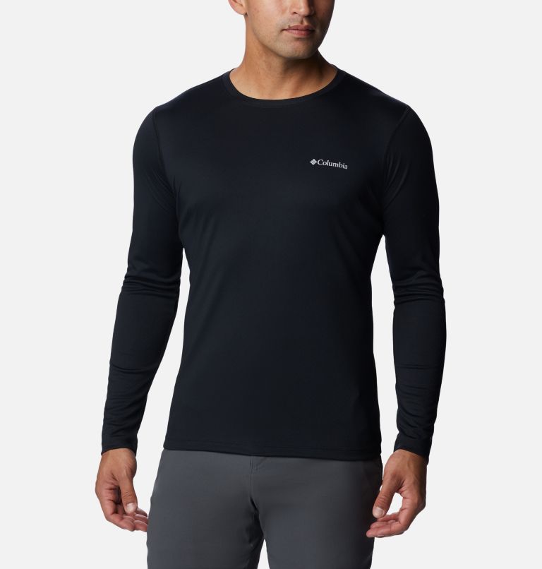 Men's ZERO Rules Technical Long Sleeve Shirt, Color: Black, image 1