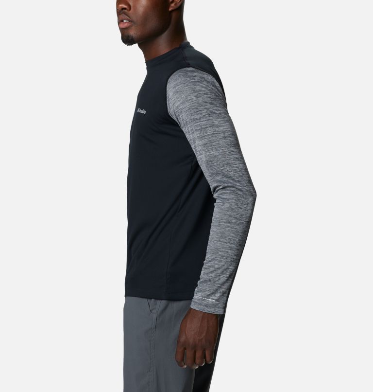 T-shirt à manches longues Zero Rules pour homme, Color: Black, Black Heather, image 3