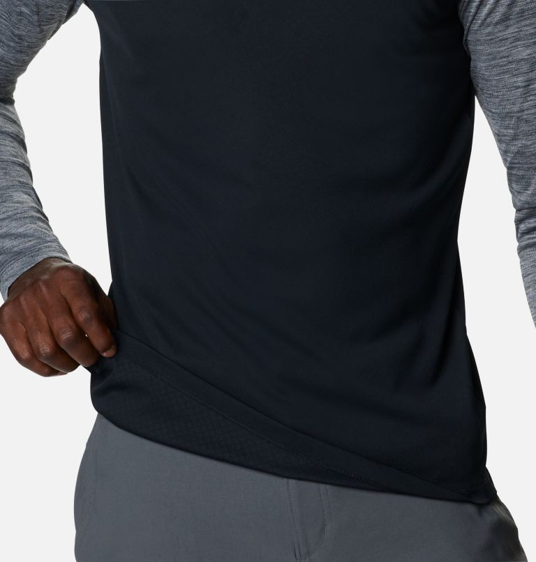 T-shirt à manches longues Zero Rules pour homme, Color: Black, Black Heather, image 5