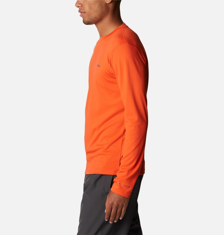T-shirt technique manches longues Zero Rules Homme, Color: Red Quartz, image 3