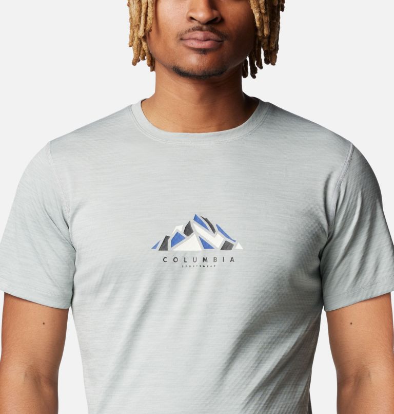 Zero Rules Technical Shirt, Color: Columbia Grey Hthr, Rocky Range, image 4