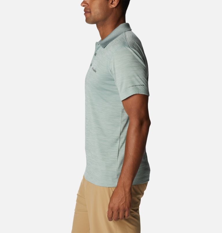 Men’s Zero Rules Polo Shirt, Color: Niagara Heather, image 3