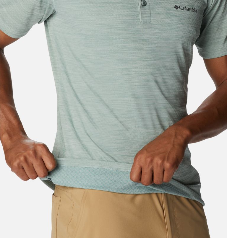 Men’s Zero Rules Polo Shirt, Color: Niagara Heather, image 5
