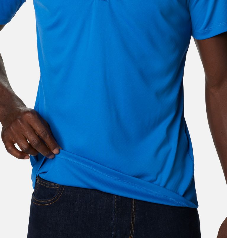 Men’s Zero Rules Polo Shirt, Color: Bright Indigo, image 5