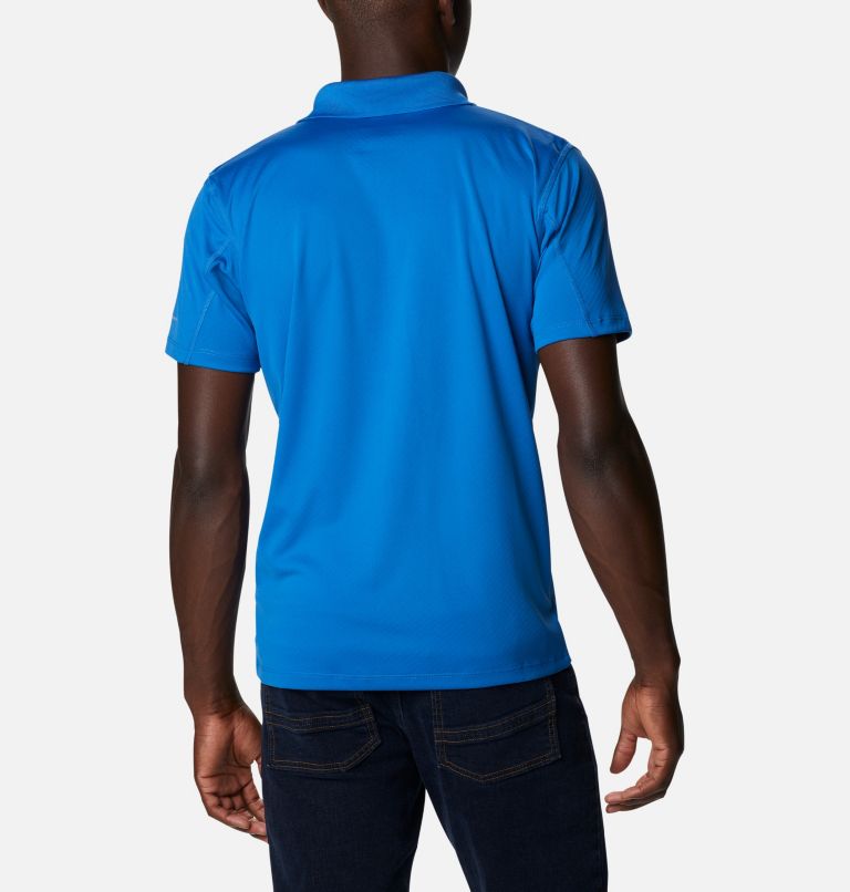 Men’s Zero Rules Polo Shirt, Color: Bright Indigo, image 2