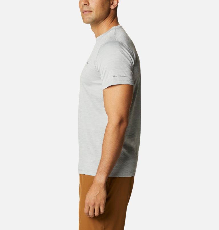 Thumbnail: Zero Rules technisches T-Shirt für Männer, Color: Columbia Grey Heather, image 3