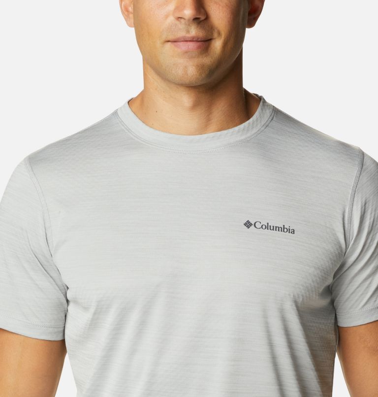 Thumbnail: T-shirt tecnica Zero Rules da uomo, Color: Columbia Grey Heather, image 4