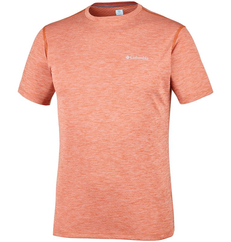Zero Rules Short Sleeve Shirt | 372 | XL, Color: Dark Orange Heather, image 1
