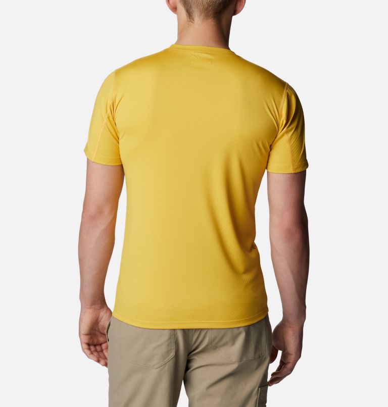 Men's Zero Rules Technical T-Shirt, Color: Golden Nugget, image 2