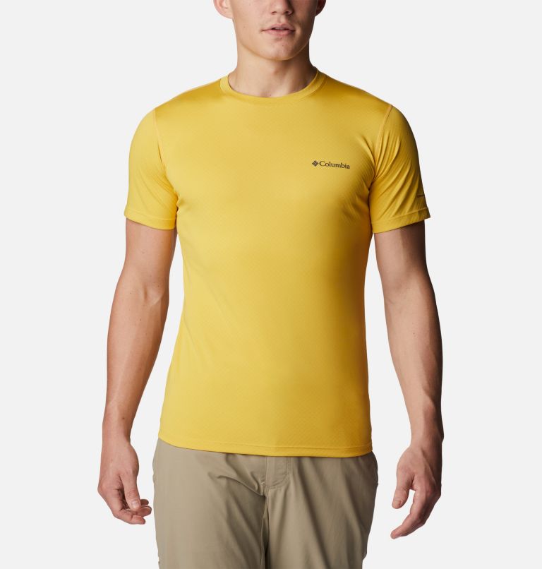 Thumbnail: Men's Zero Rules Technical T-Shirt, Color: Golden Nugget, image 1