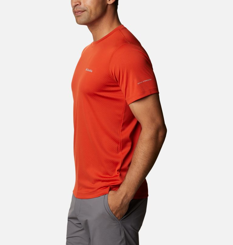 Men's Zero Rules Technical T-Shirt, Color: Bonfire, image 3