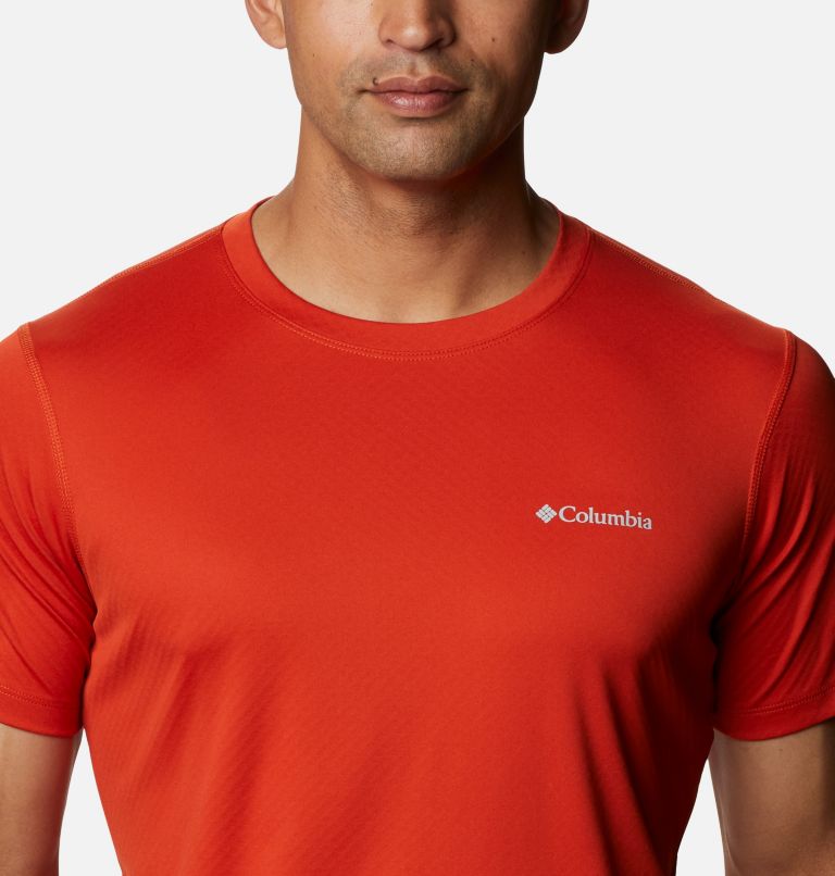 Men's Zero Rules Technical T-Shirt, Color: Bonfire, image 4