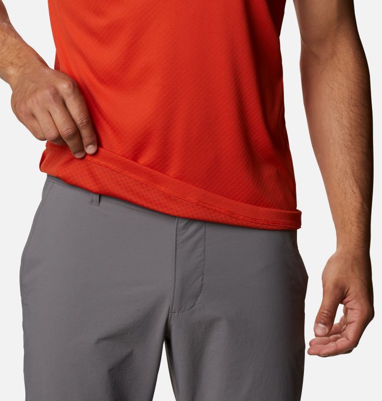 Men's Zero Rules Technical T-Shirt, Color: Bonfire, image 5